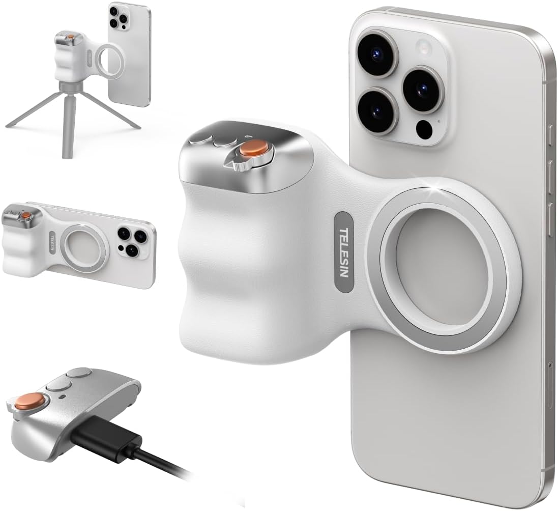 TELESIN FunShot 2 Magnetic Phone Grip & Remote Control