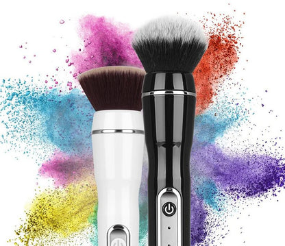 Automatic Rotating Makeup Brush,Electric Makeup Brush,Liquid Foundation Blush and Powder Brush,Premium Synthetic Fiber Bristles