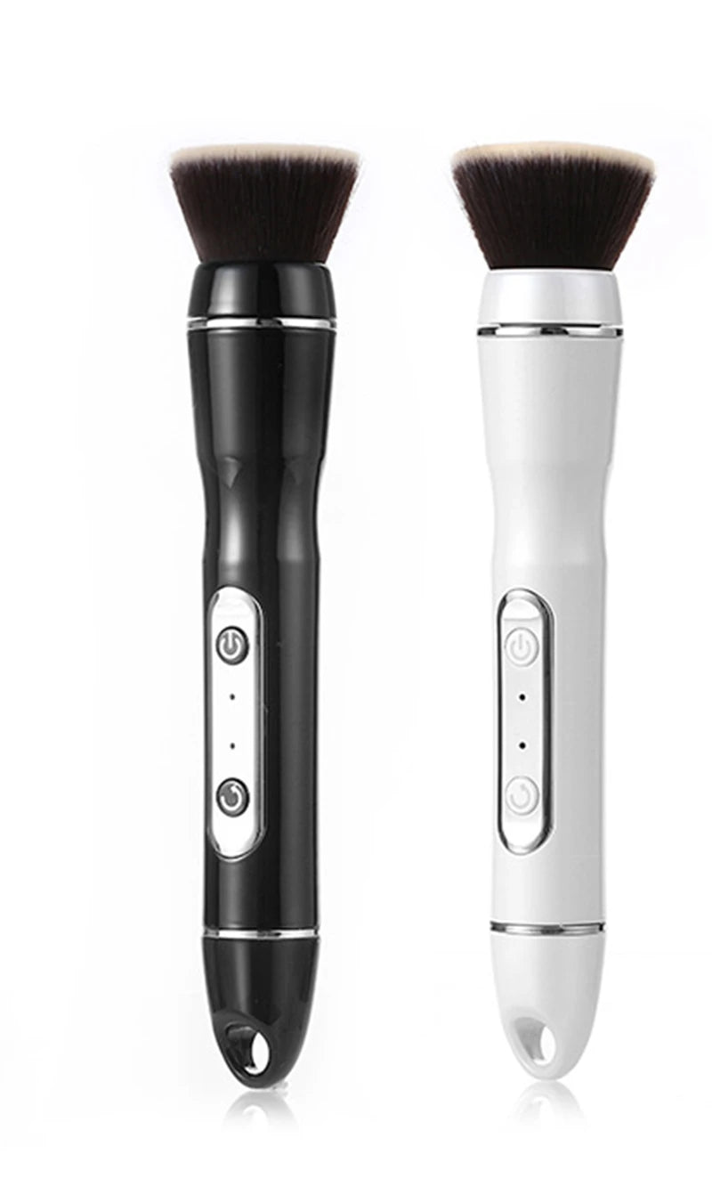 Automatic Rotating Makeup Brush,Electric Makeup Brush,Liquid Foundation Blush and Powder Brush,Premium Synthetic Fiber Bristles