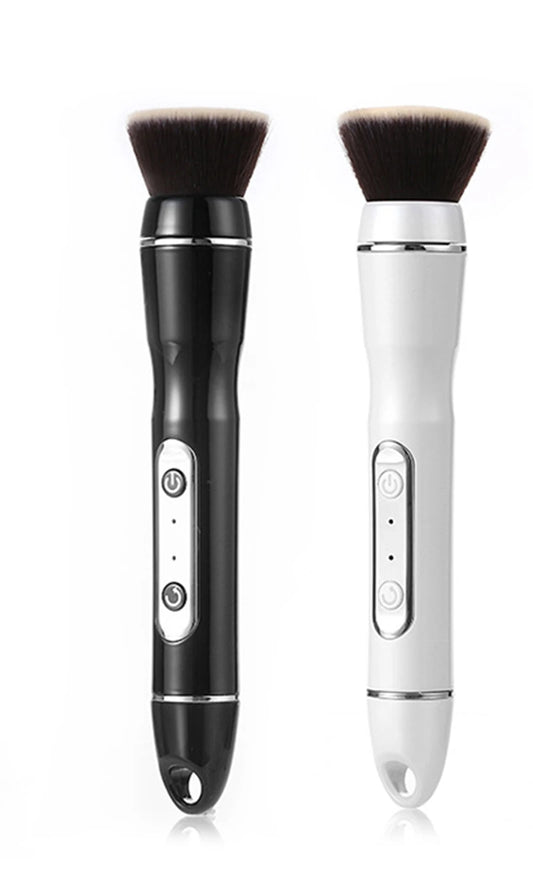 Automatic Rotating Makeup Brush,Electric Makeup Brush,Liquid Foundation Blush and Powder Brush,Premium Synthetic Fiber Bristles