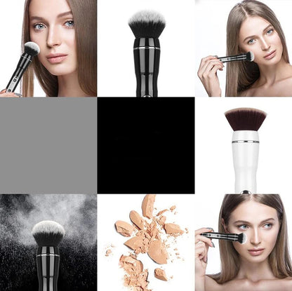 Automatic Rotating Makeup Brush,Electric Makeup Brush,Liquid Foundation Blush and Powder Brush,Premium Synthetic Fiber Bristles