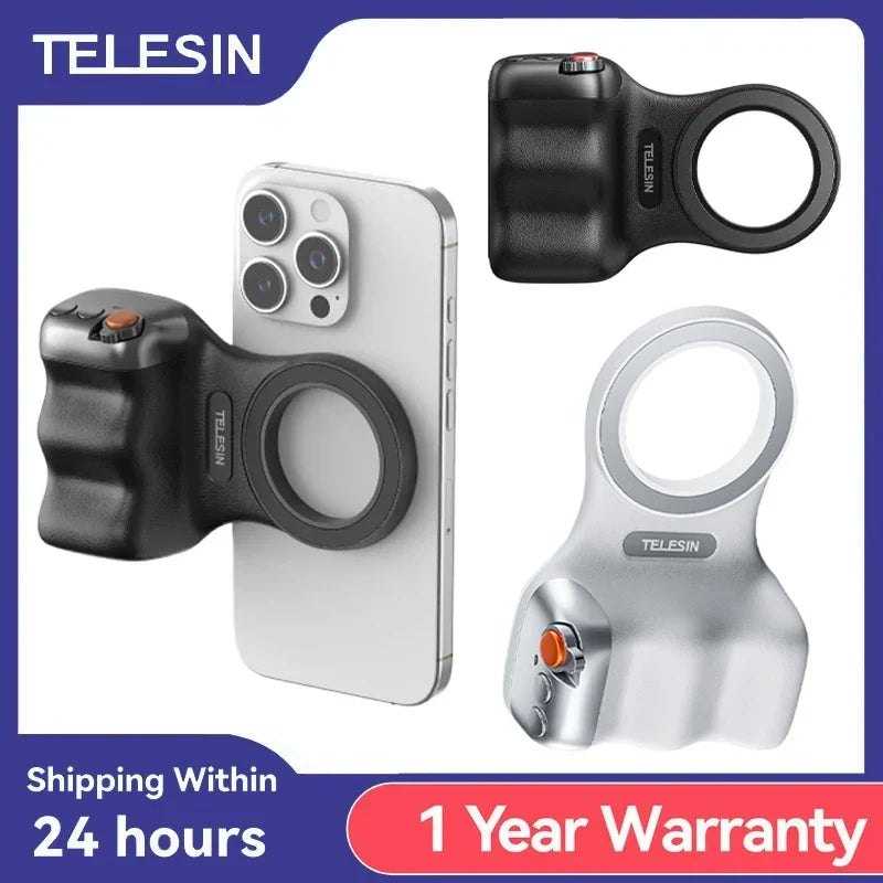 TELESIN FunShot 2 Magnetic Phone Grip & Remote Control-The Joop Basket